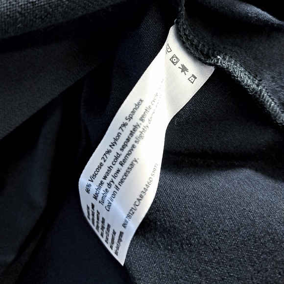 Eileen Fisher Bateau Neck High-Low Top Dark Gray Size 2X - Picture 6 of 7